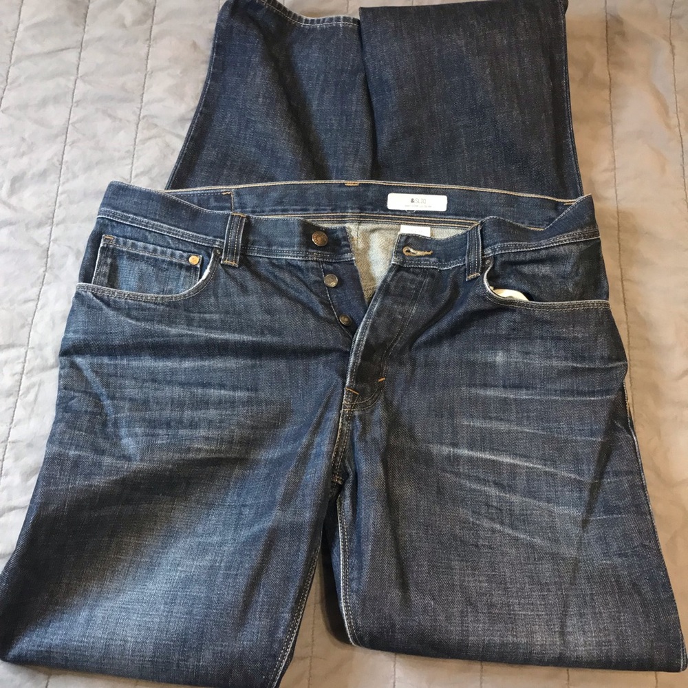H&M low waist slim leg Sliq jeans.  Second Pair